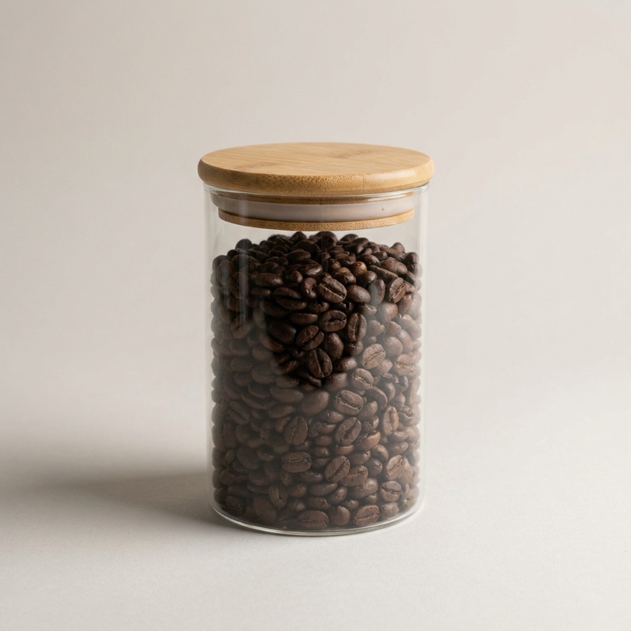 Aldercraft Cellarhouse Glass Bean Jar