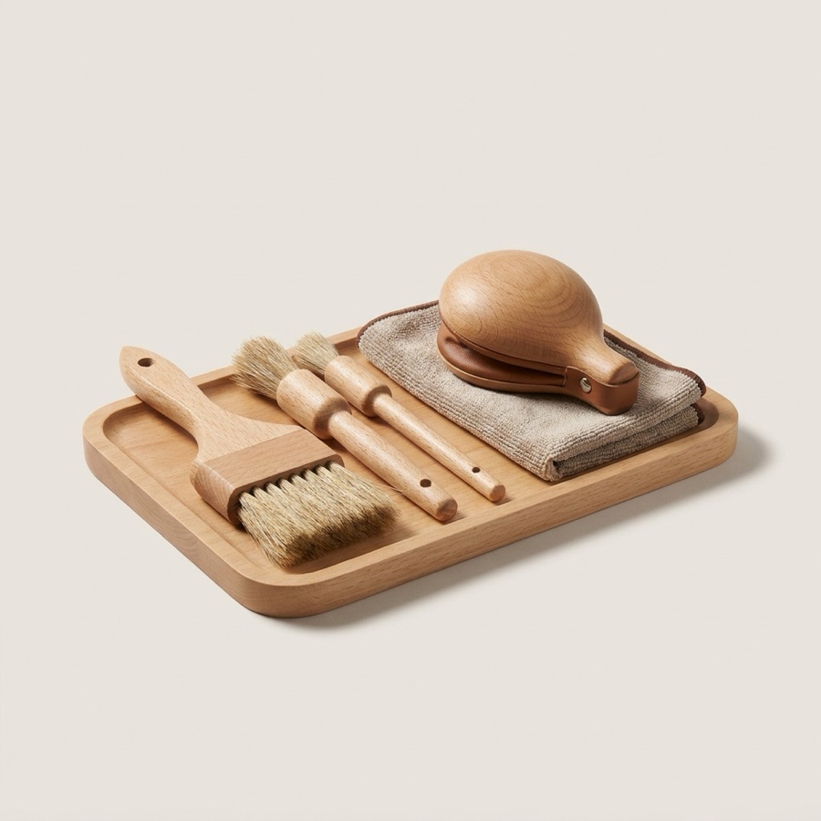Hartwick Grinder Care Brush & Bellows Kit