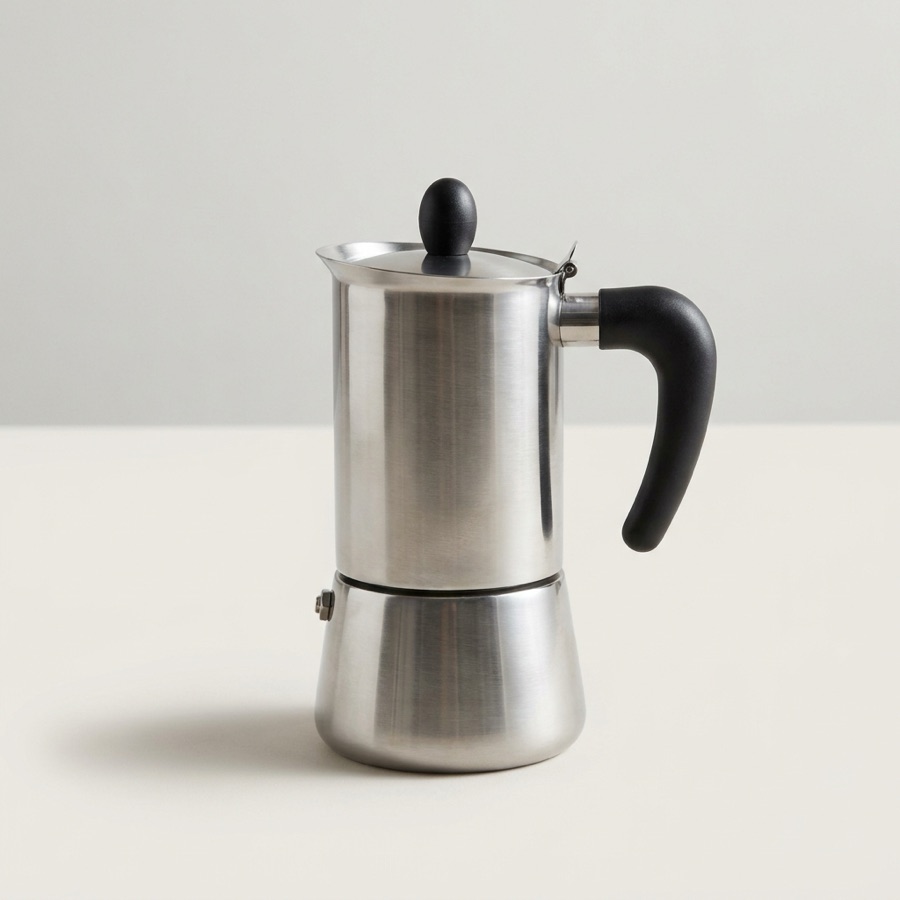 Aldercraft Foundry Steel Moka Pot